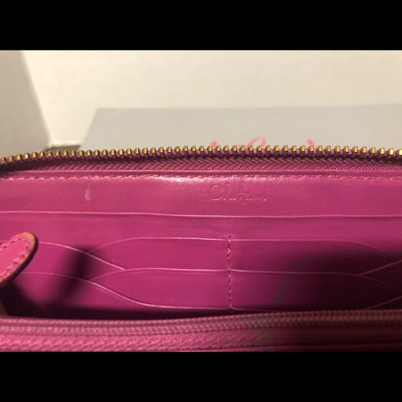 Cole Haan pink Patton Full zip wallet - Picture 14 of 15